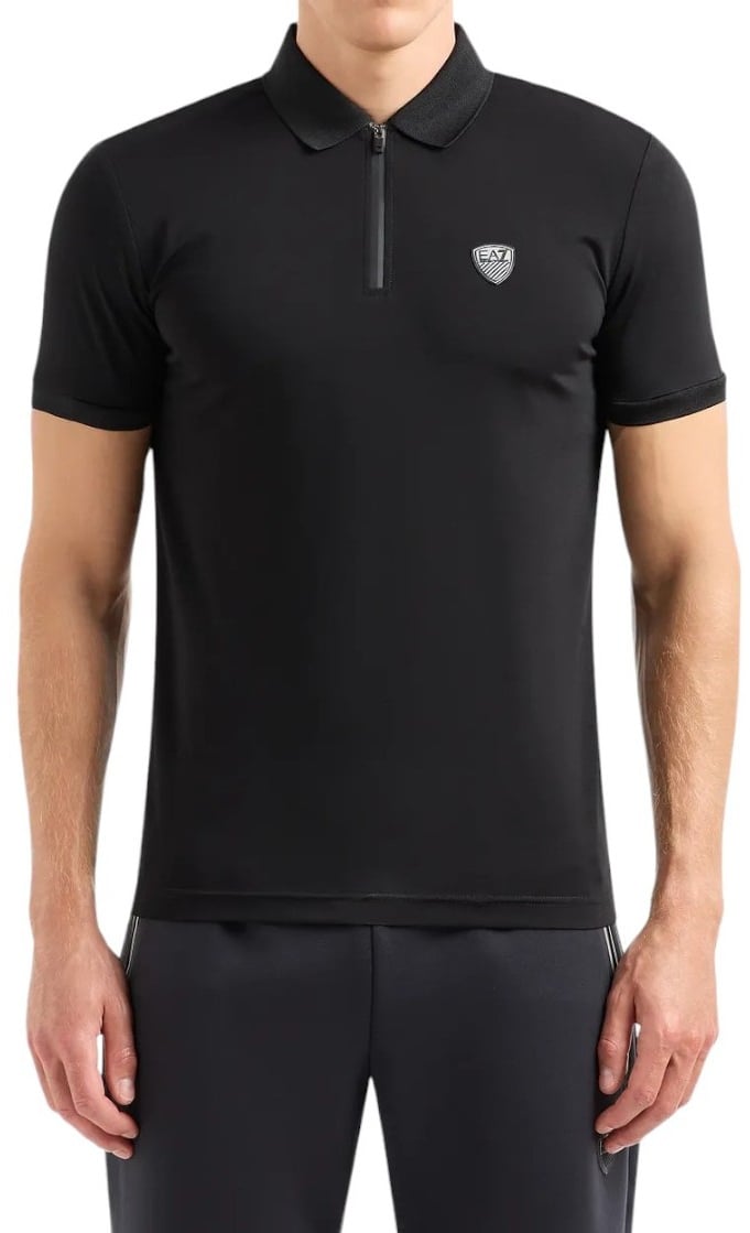 EA7 Heren Polo Zwart
