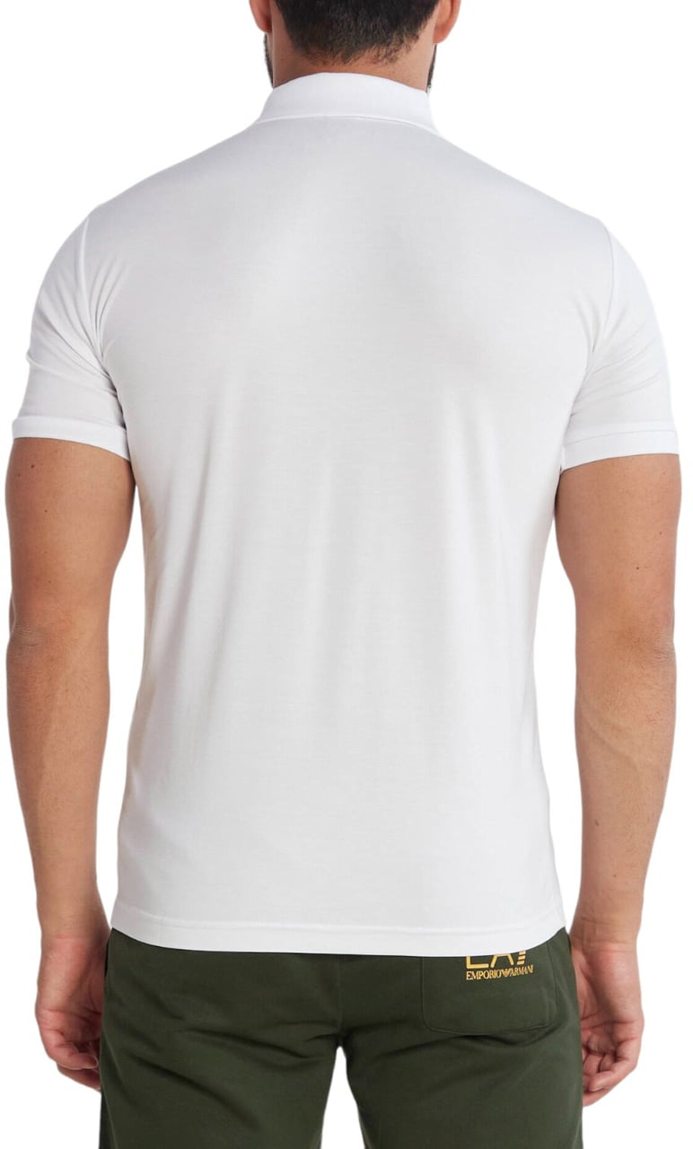 EA7 Heren Polo Wit