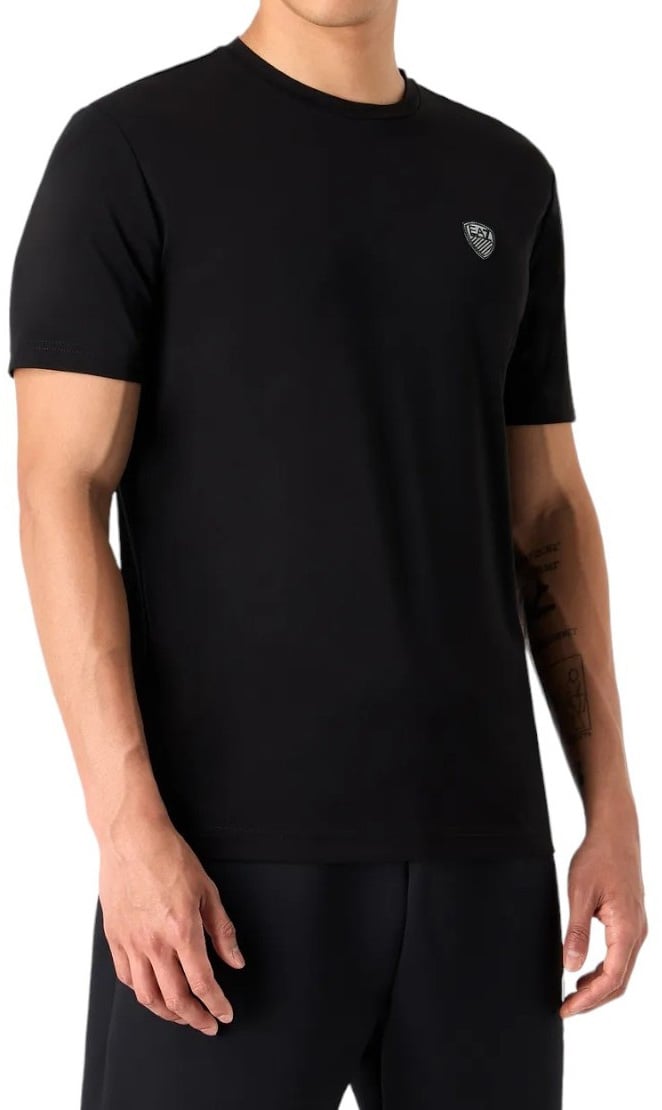 EA7 Heren T-Shirt Zwart