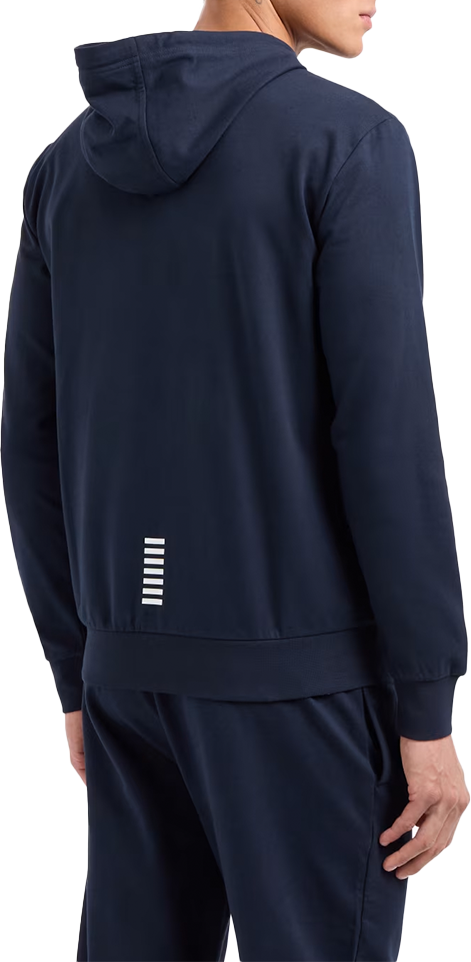 EA7 EA7 Sweatshirt Zipper Blauw