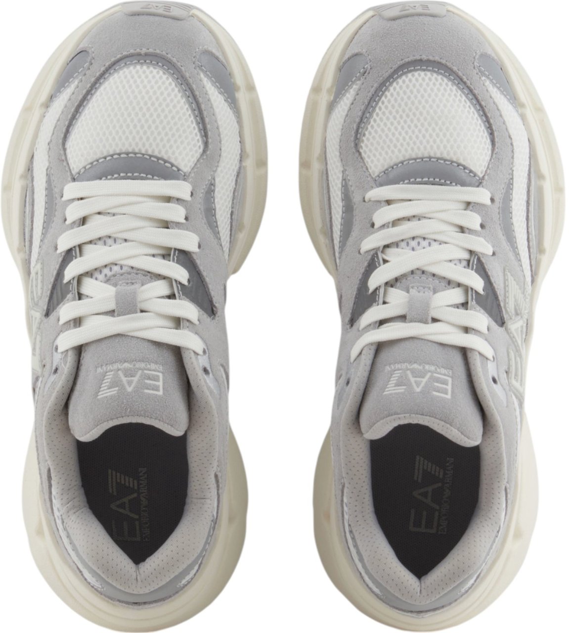 EA7 Heren Sneaker Grijs