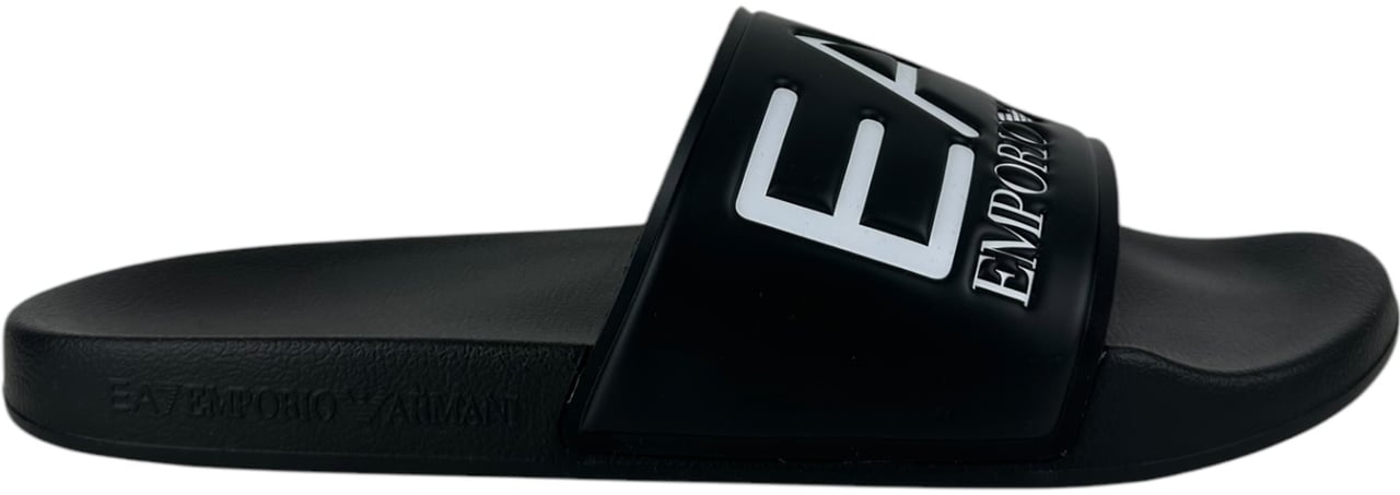 EA7 Heren Slipper Zwart