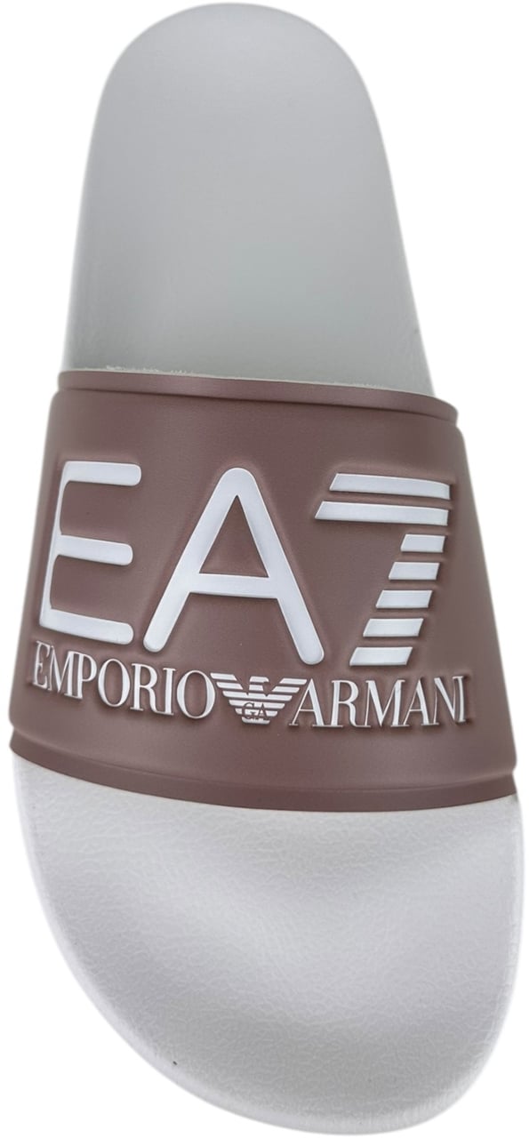 EA7 Heren Slipper Wit