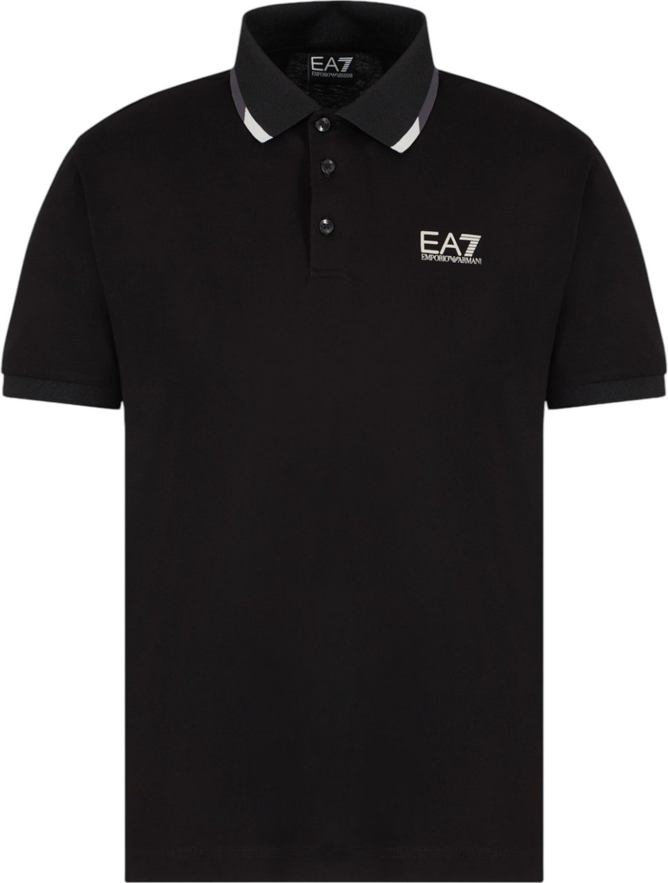 EA7 Heren Polo Zwart