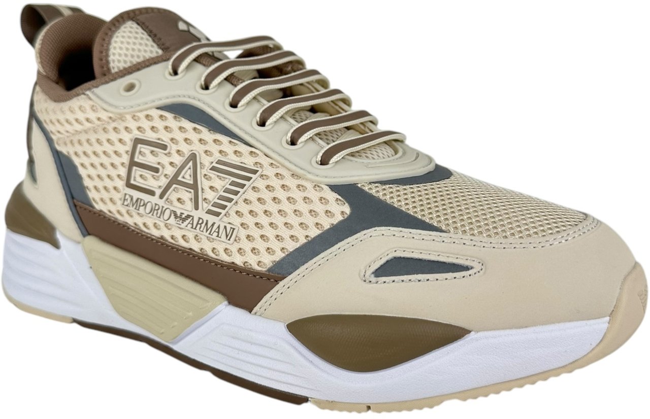 EA7 Heren Sneaker Bruin