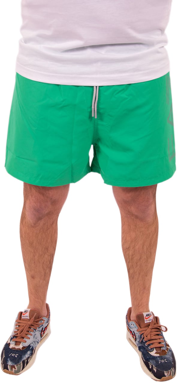 EA7 EA7 Swimming Trunk Oversize Logo Groen