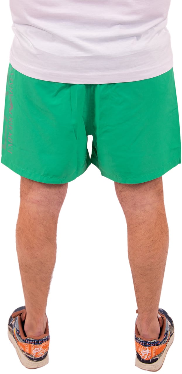 EA7 Swimming Trunk Oversize Logo Groen