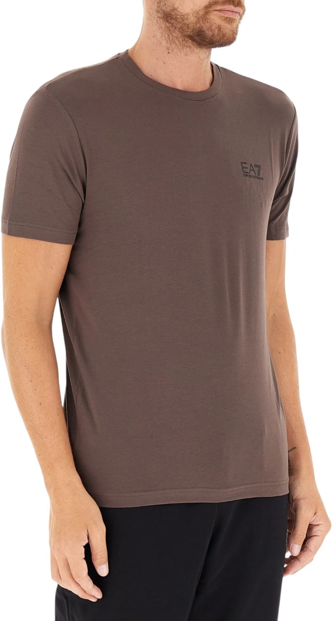 EA7 Heren T-shirt Bruin