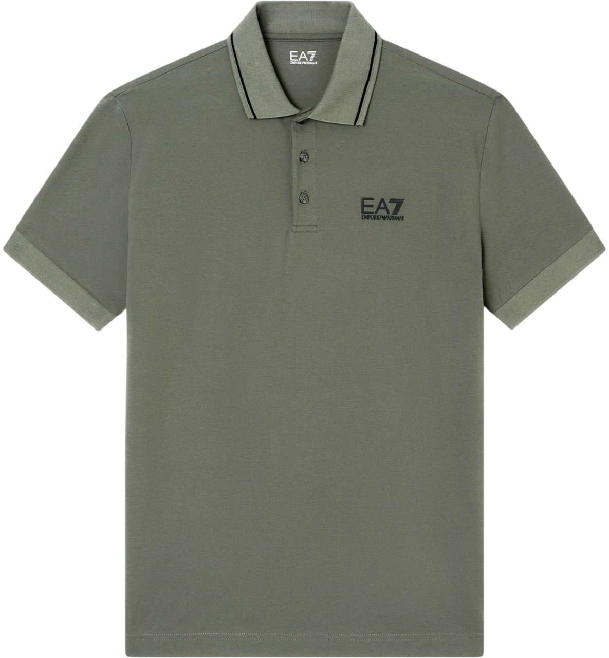EA7 Heren Polo Groen