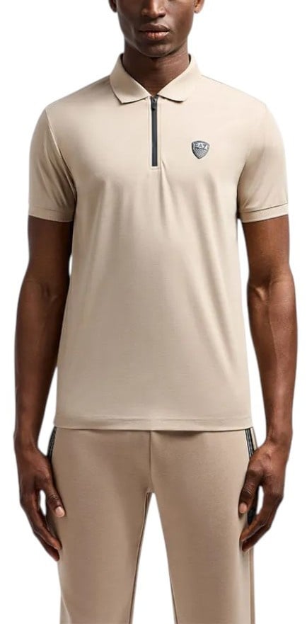 EA7 Heren Polo Bruin