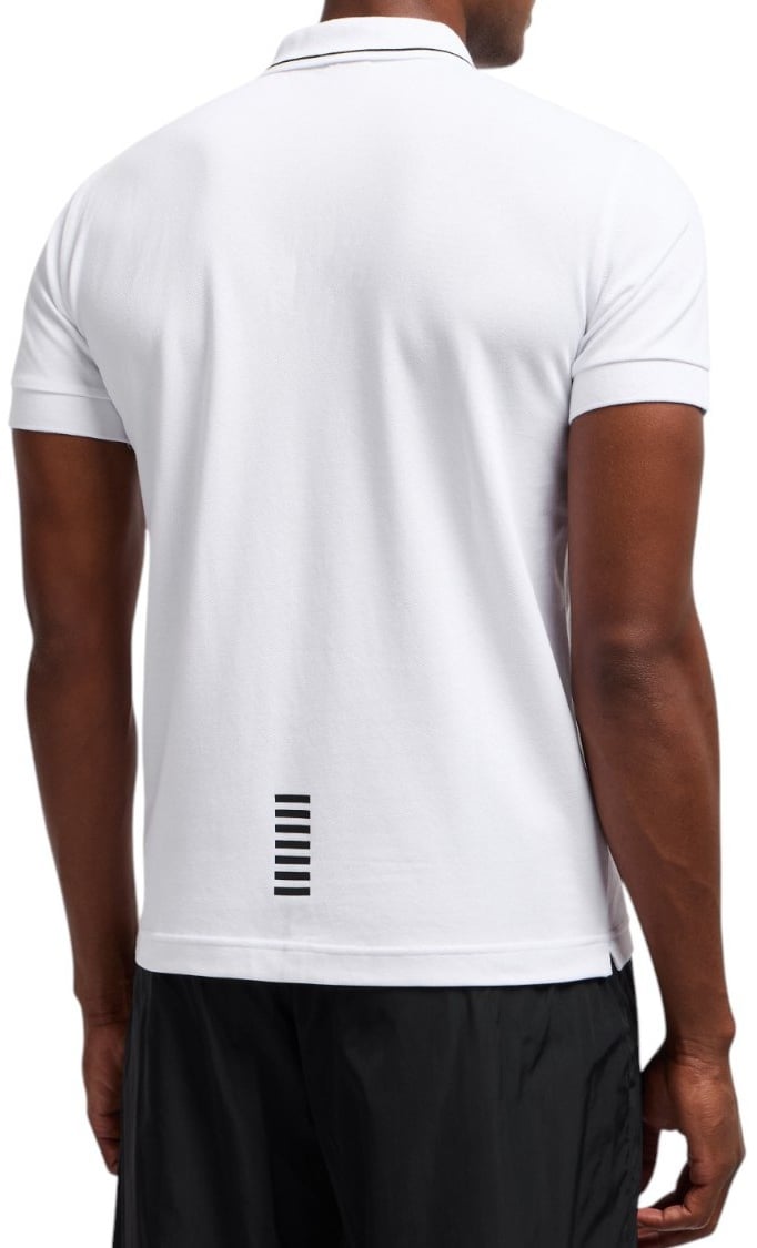 EA7 Heren Polo Wit