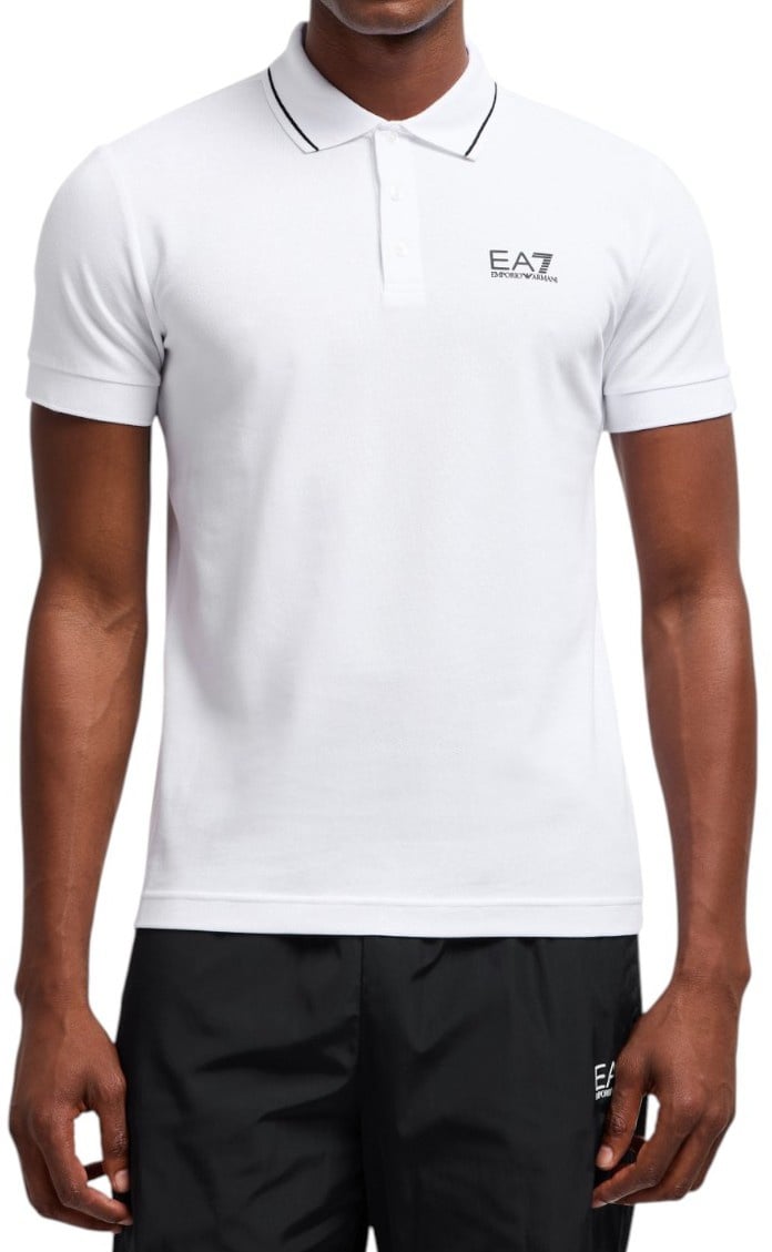 EA7 Heren Polo Wit