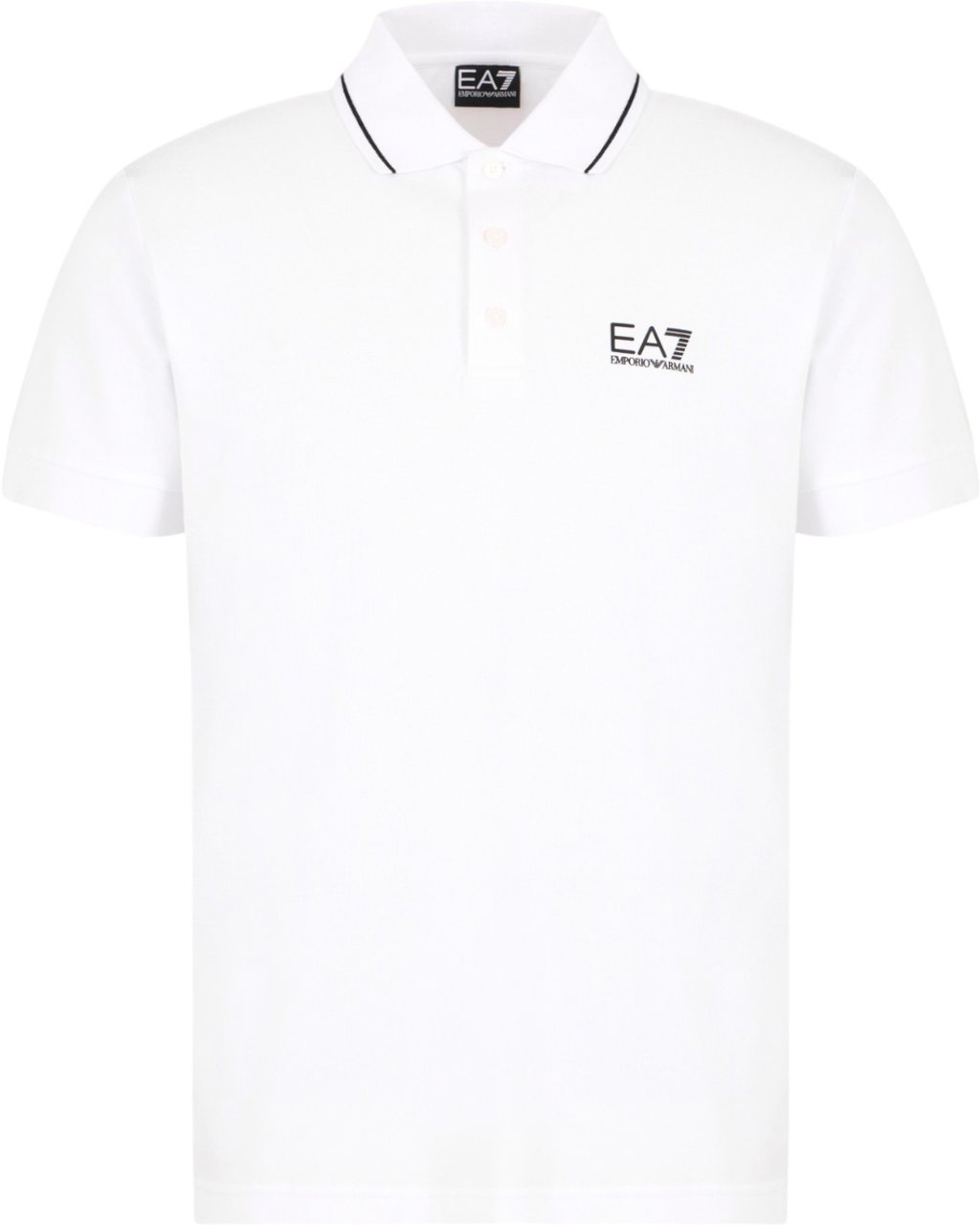 EA7 Heren Polo Wit