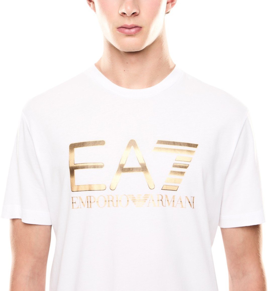 EA7 Heren T-shirt Wit