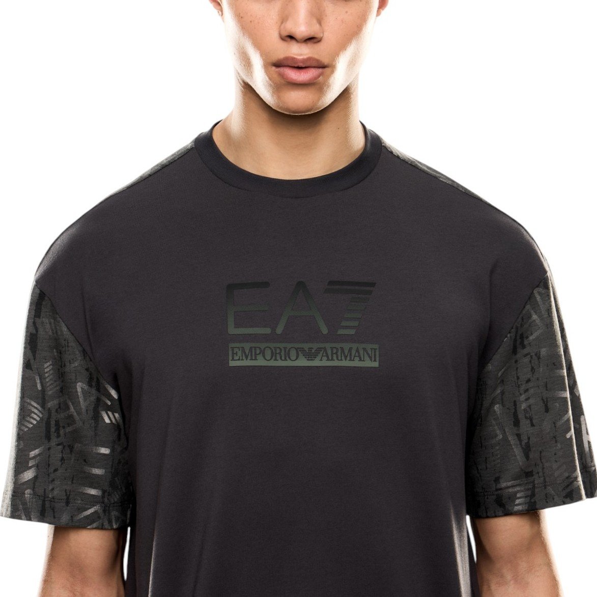 EA7 Heren T-shirt Grijs