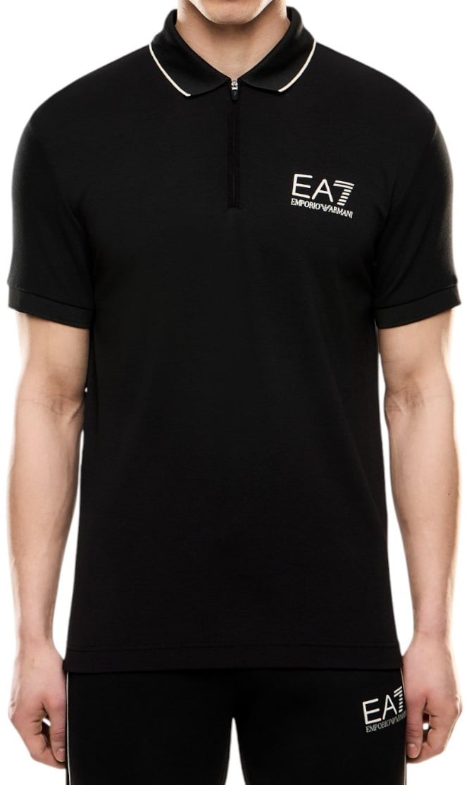 EA7 Heren Polo Zwart