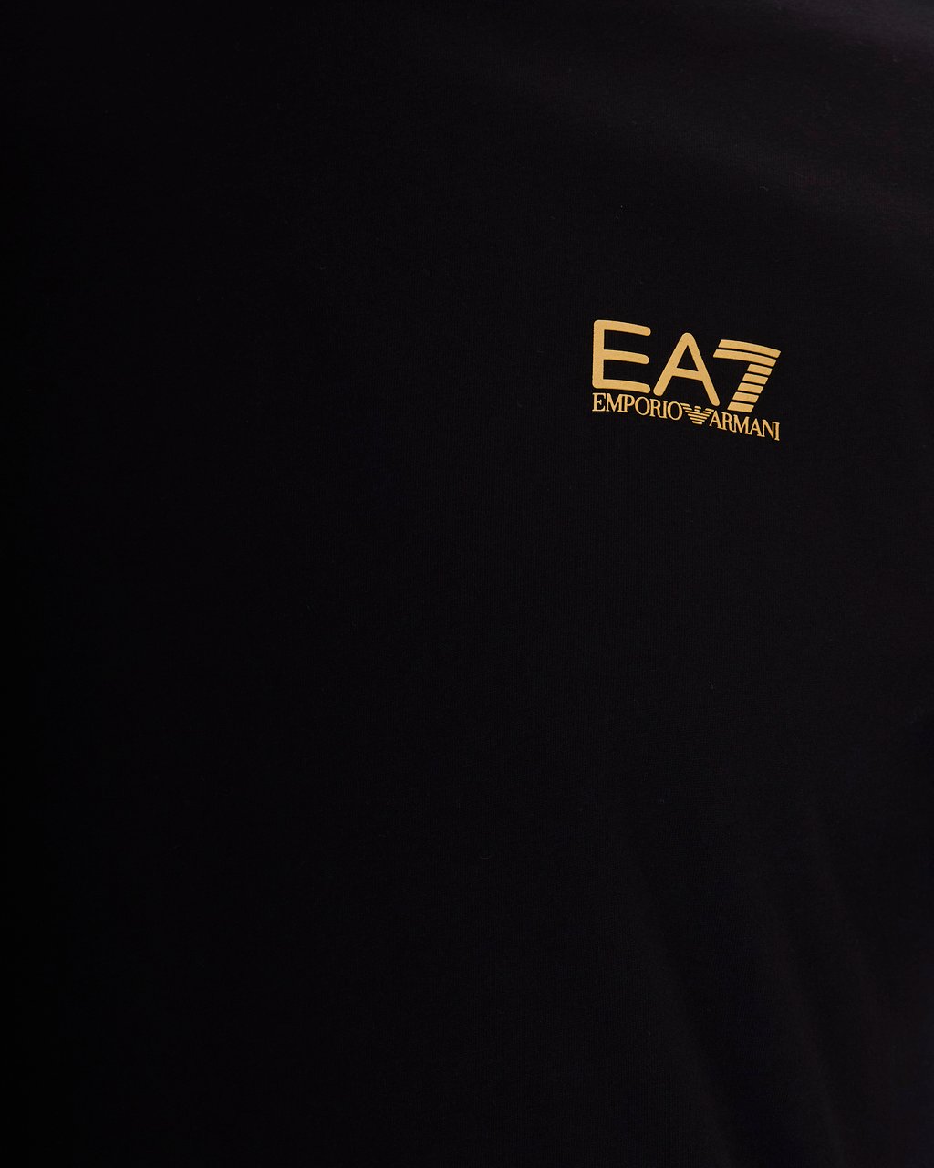 EA7 T-Shirts And Polos Black Zwart