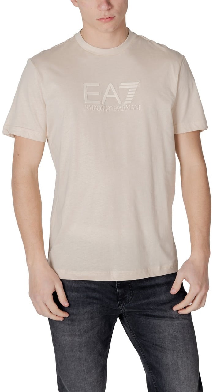 Ea7 Men T-Shirt Beige
