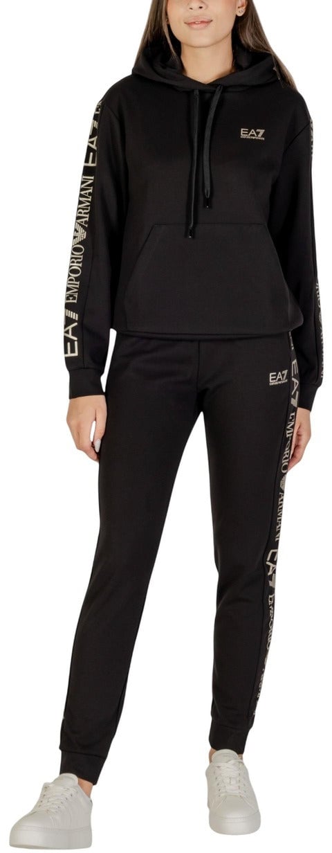 Ea7 Women Jumpsuit Zwart
