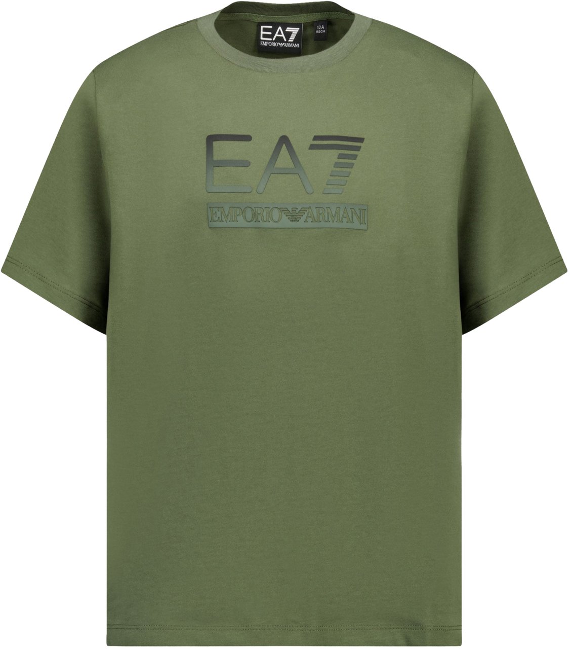 EA7 EA7 Kinder Jongens T-Shirt In Army Groen