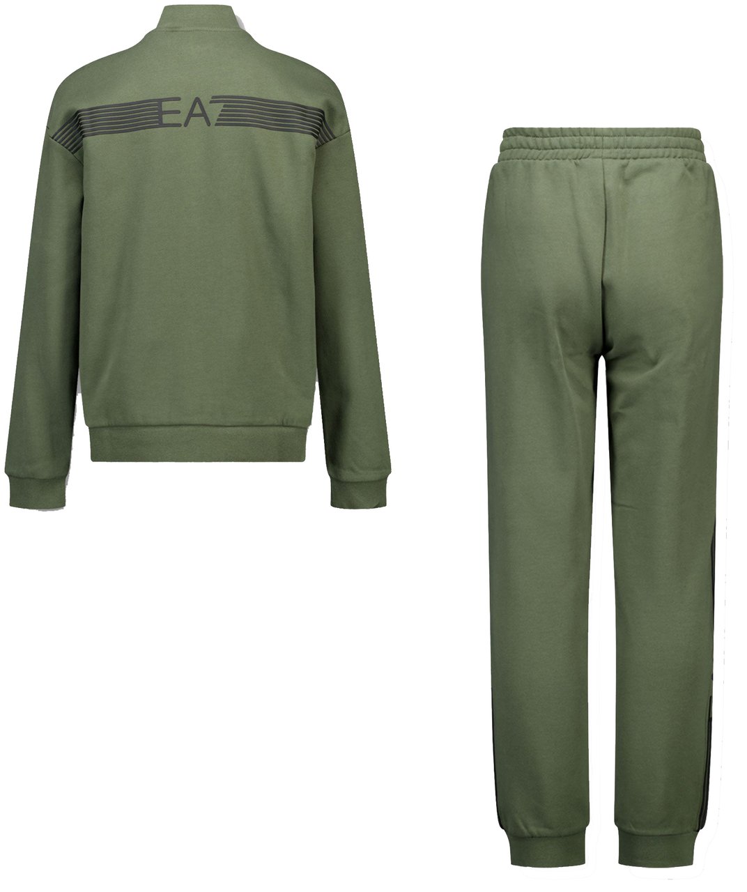 EA7 EA7 Kinder Jongens Joggingpak In Army Groen