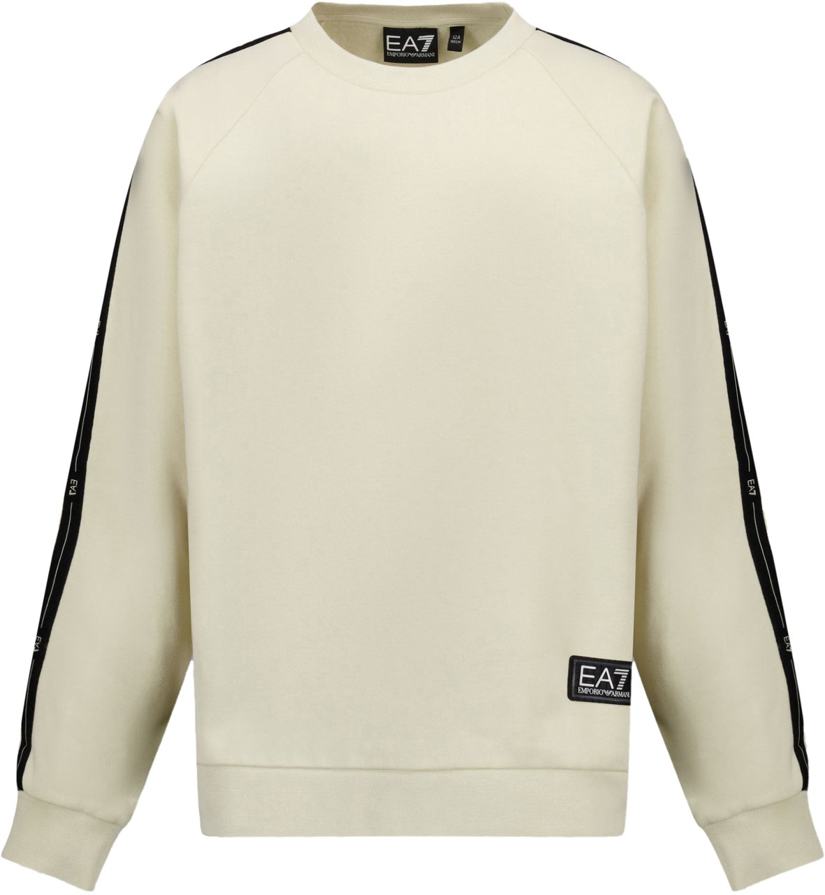 EA7 EA7 Kinder Jongens Trui In Off White Wit