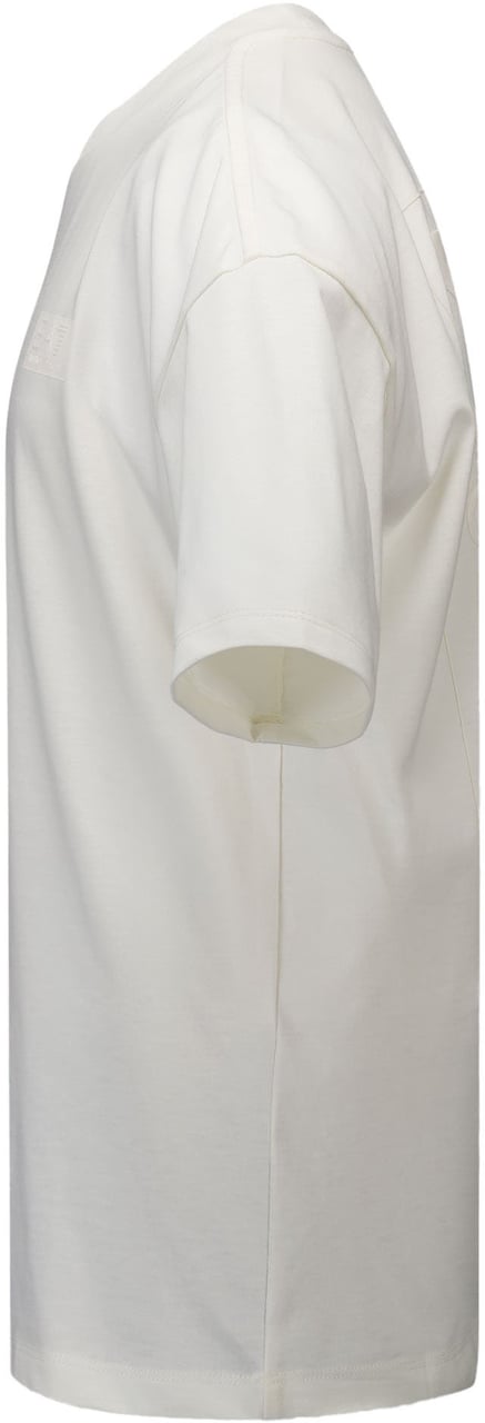 EA7 EA7 Kinder Jongens T-Shirt In Off White Wit