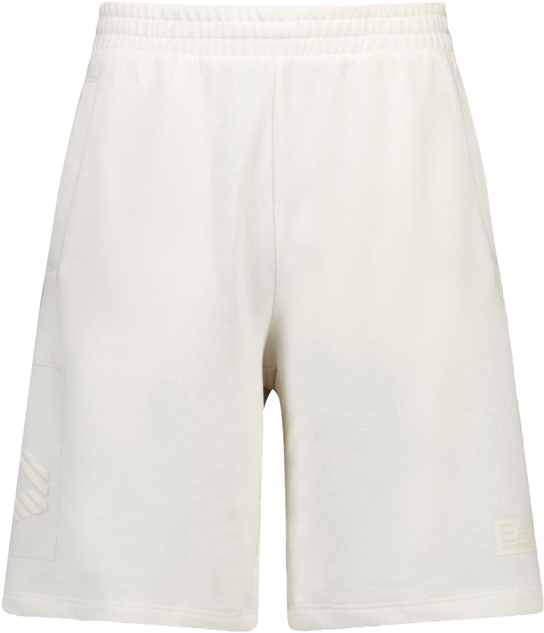 EA7 EA7 Kinder Jongens Shorts In Off White Wit