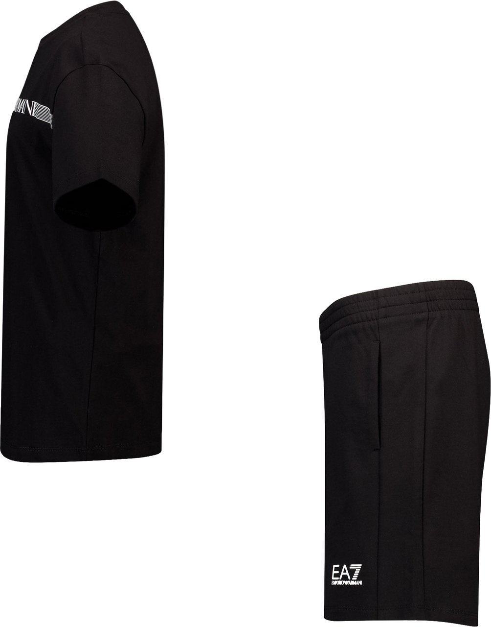 EA7 EA7 Kinder Jongens Setje In Zwart Zwart