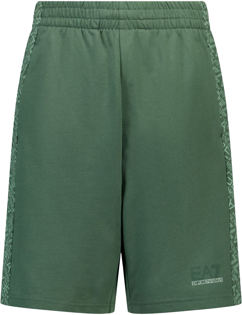 EA7 EA7 Kinder Jongens Shorts In Army Groen