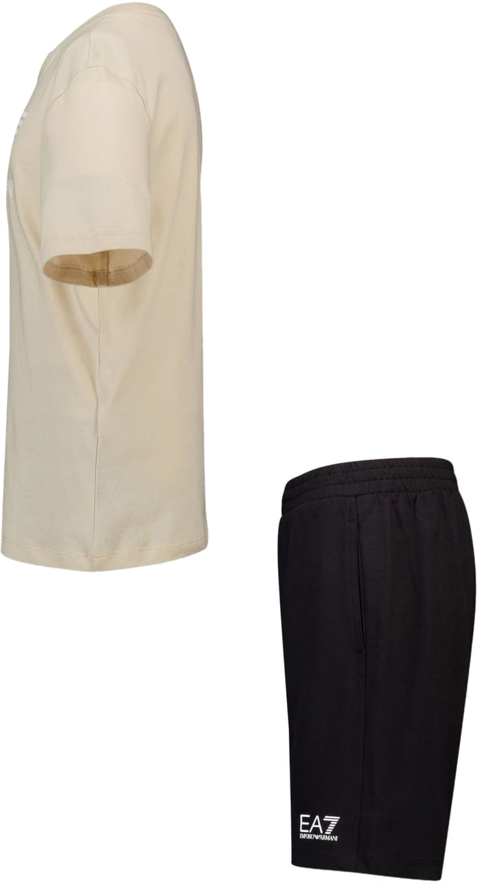 EA7 EA7 Kinder Jongens Setje In Beige Beige