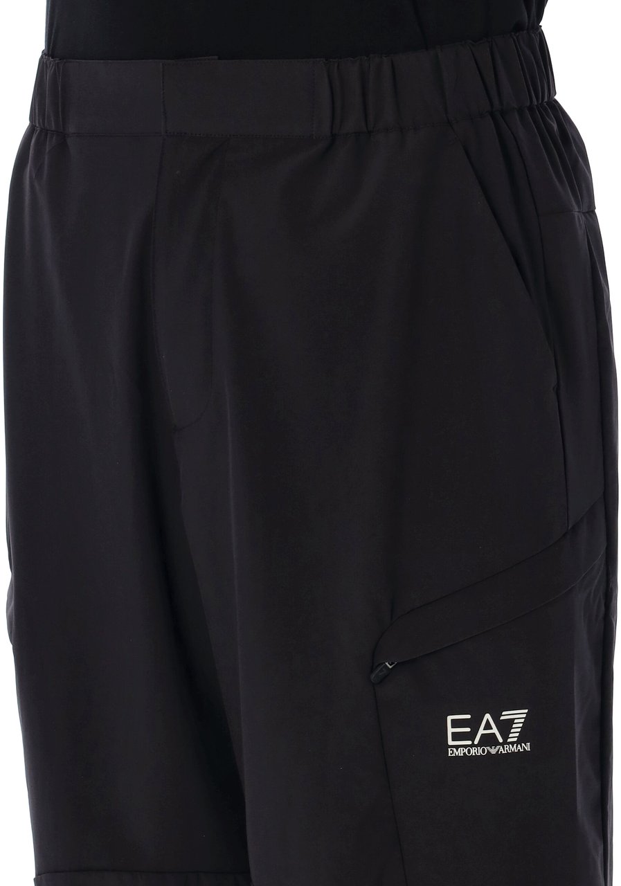 EA7 Pants Nero Zwart