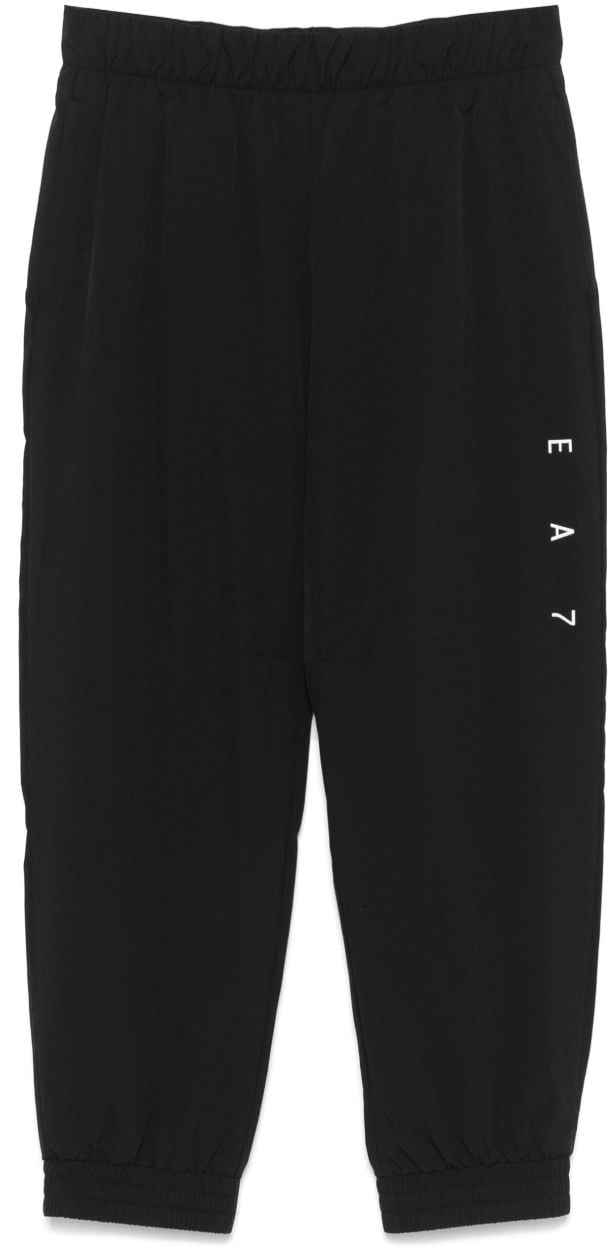 EA7 Trousers Black Zwart