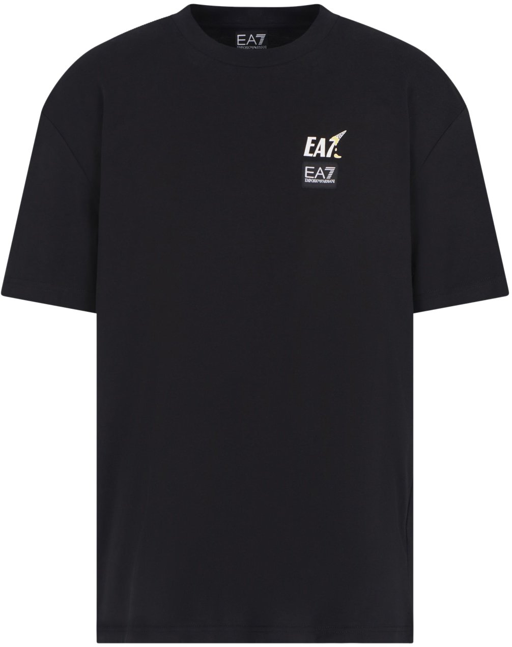 EA7 T-Shirts And Polos Black Zwart