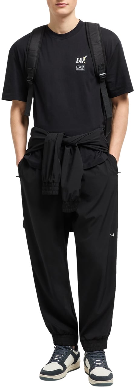 EA7 T-Shirts And Polos Black Zwart