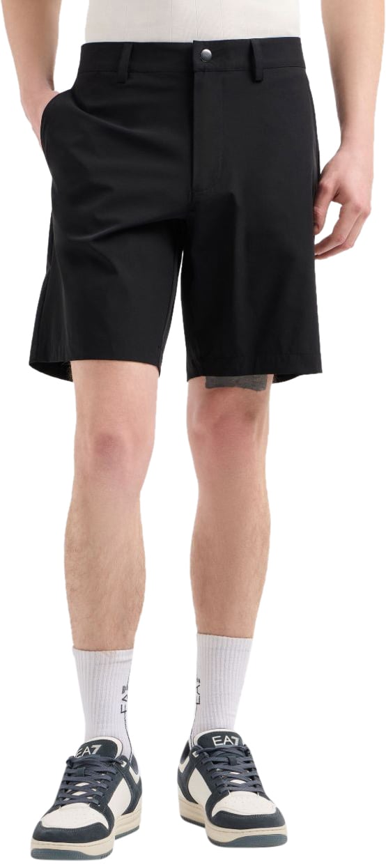 EA7 Shorts Black Zwart
