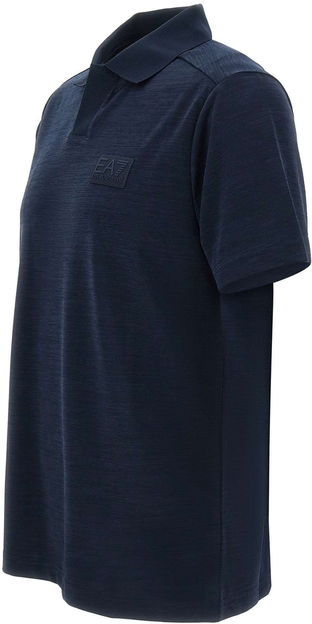 EA7 T-Shirts And Polos Blue Blauw