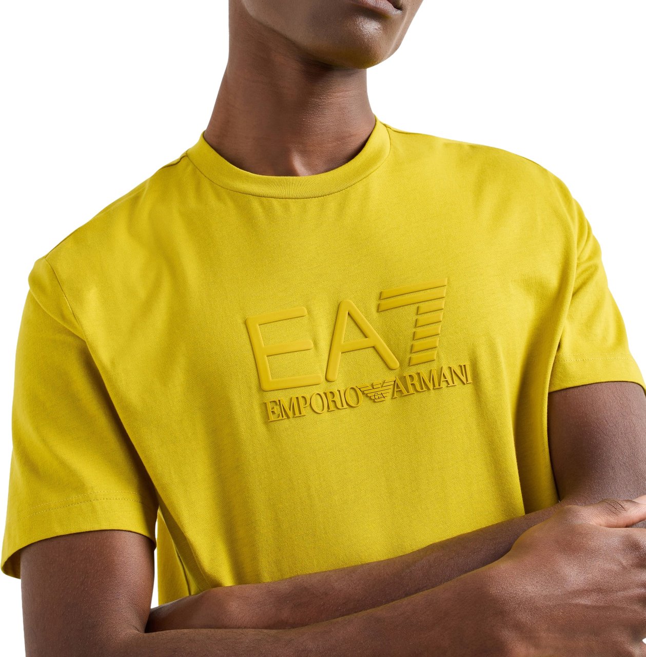 EA7 T-Shirts And Polos Yellow Geel