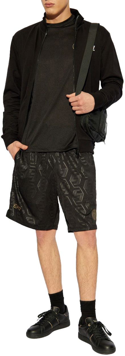 EA7 T-Shirts And Polos Black Zwart