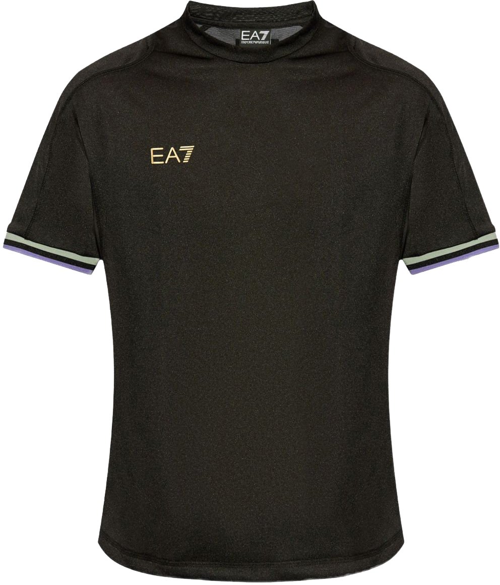 EA7 T-Shirts And Polos Black Zwart