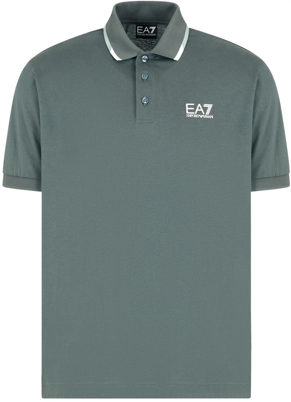 EA7 T-Shirts And Polos Sage Groen