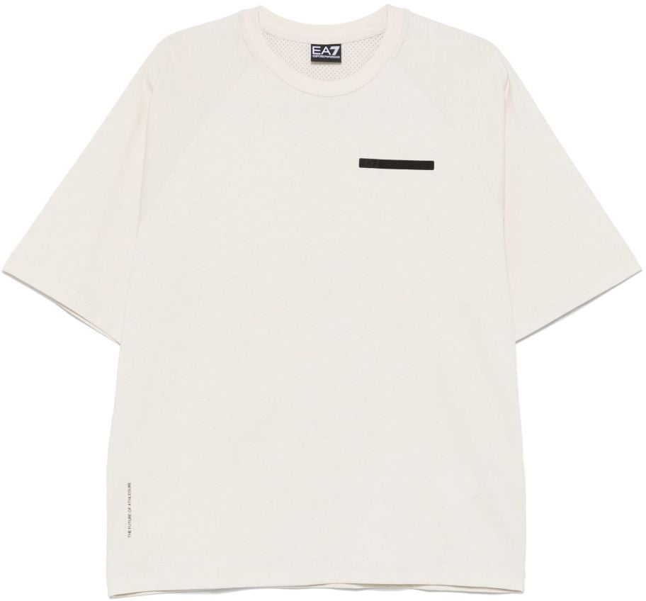 EA7 T-Shirts And Polos Beige Beige