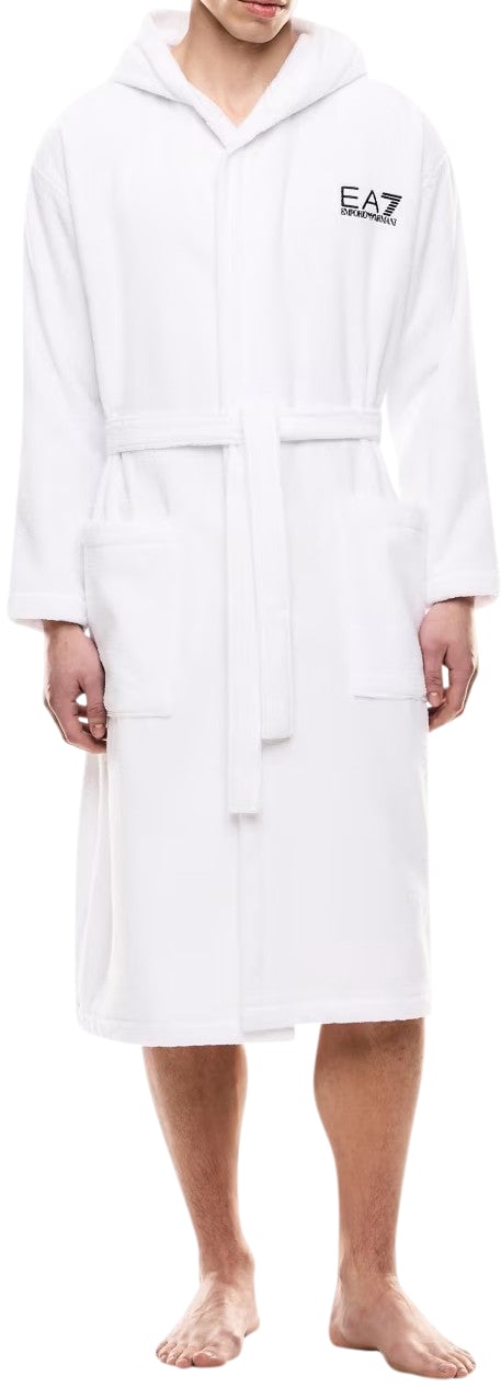EA7 Bathrobe Ea7 By Emporio Armani Wit