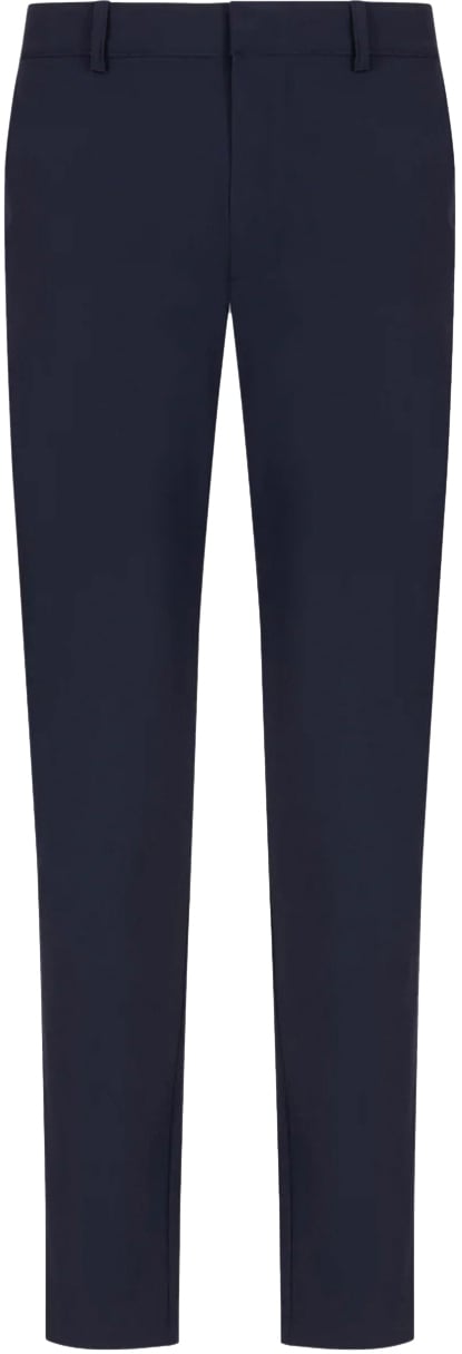 EA7 Trousers Blu Armani Blauw