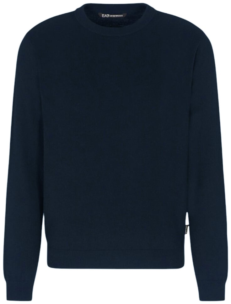 EA7 Sweaters Blu Armani Blauw