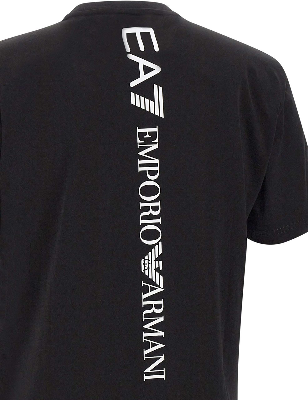 EA7 T-Shirts And Polos Black Zwart