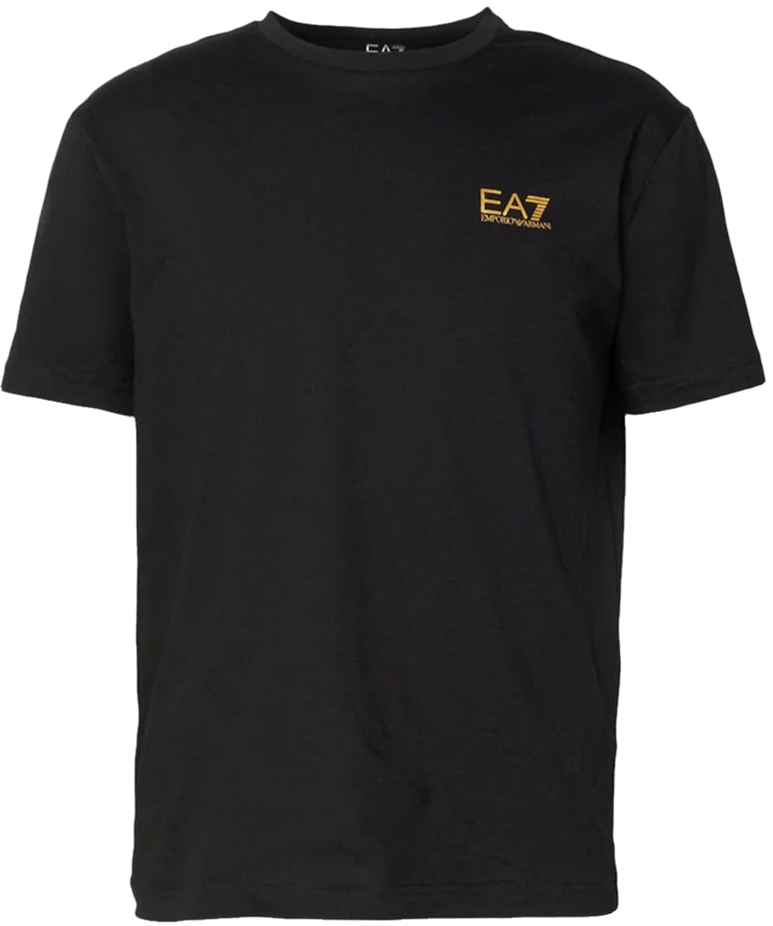 EA7 T-Shirts And Polos Black Zwart