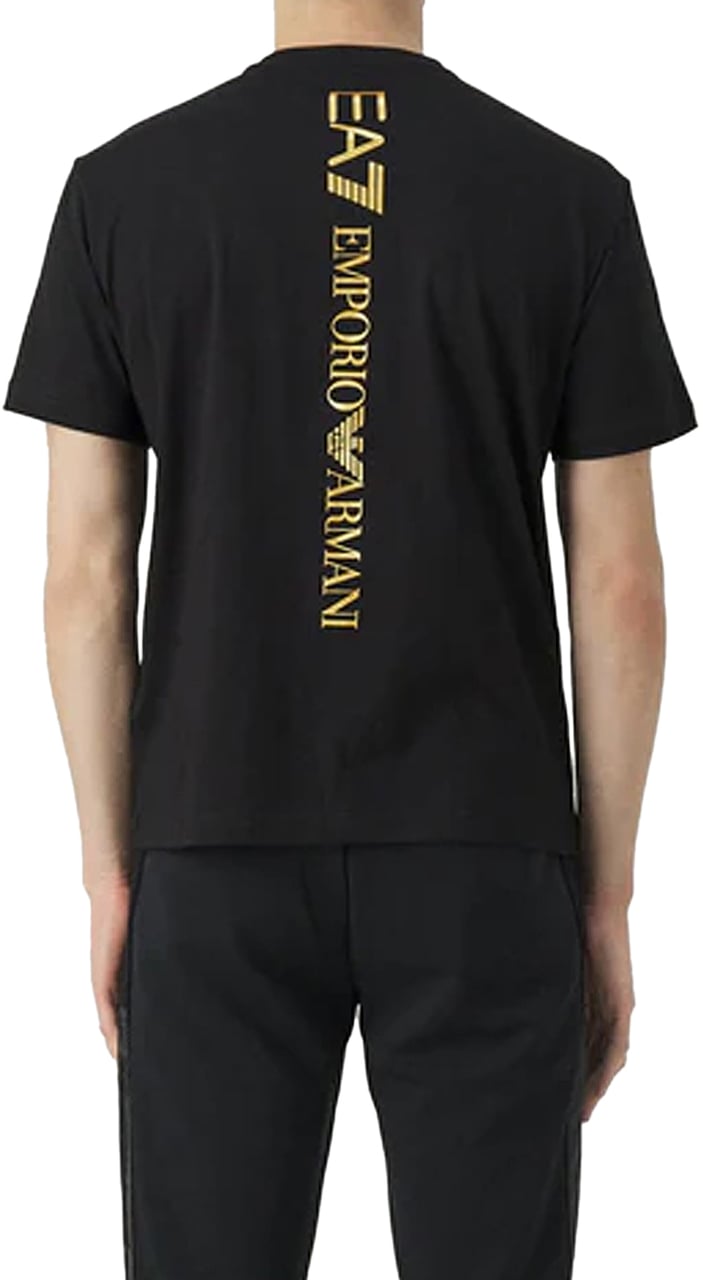 EA7 T-Shirts And Polos Black Zwart