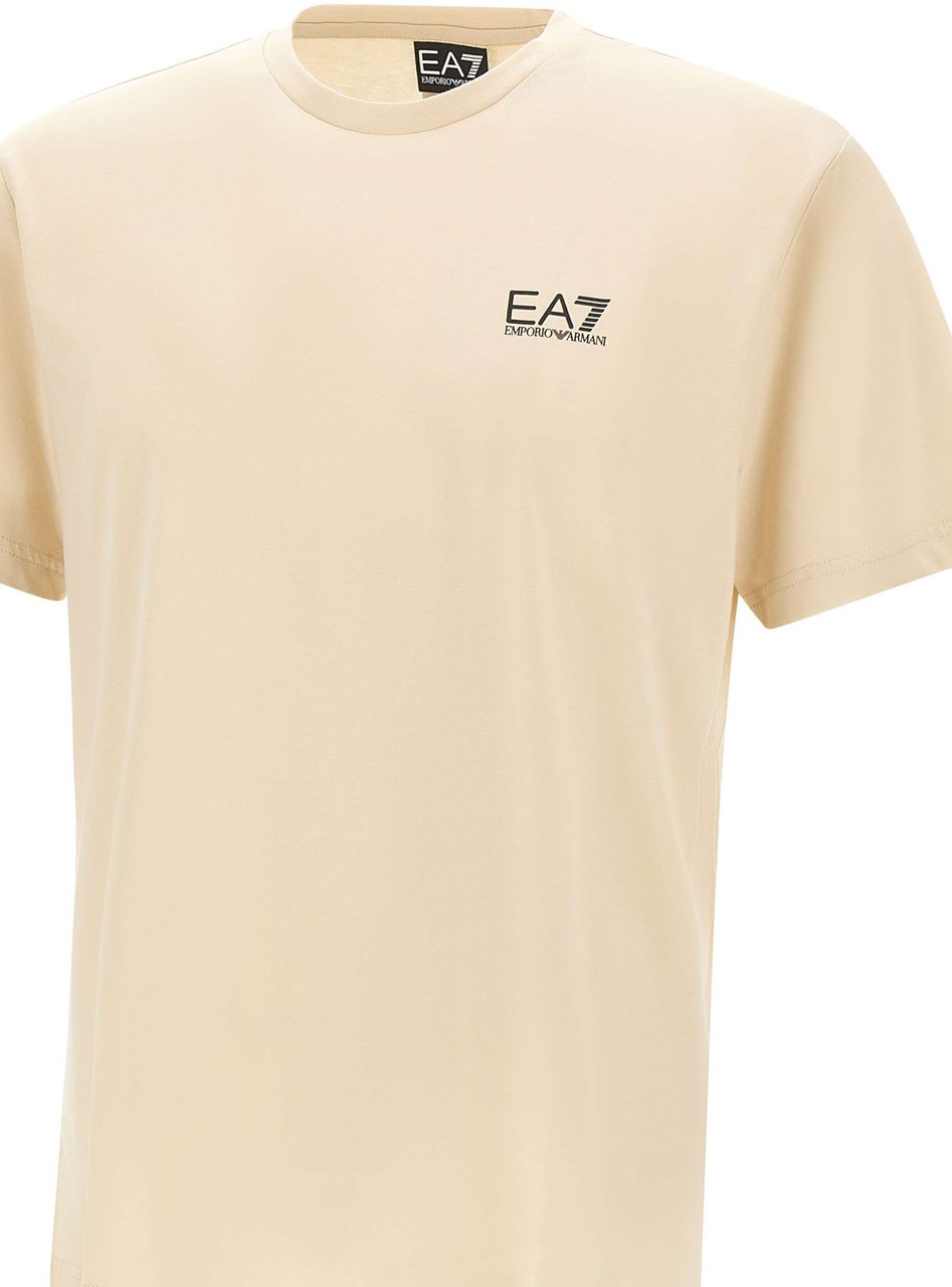 EA7 T-Shirts And Polos Beige Beige
