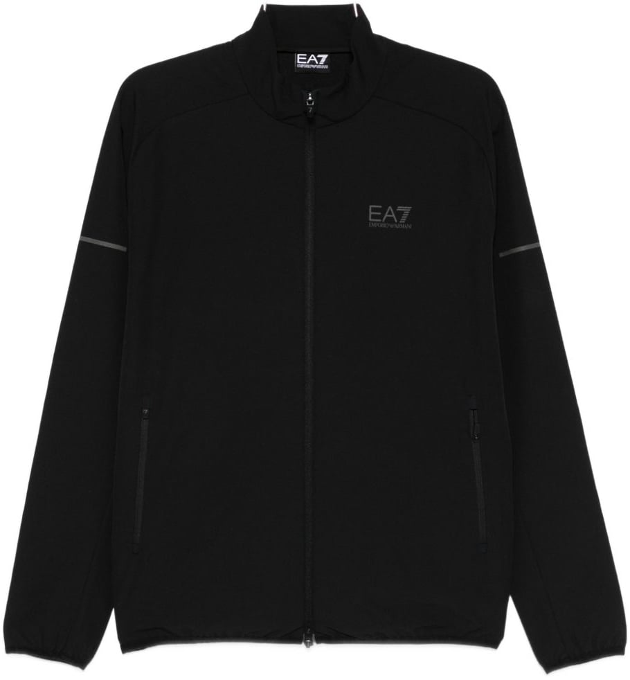 EA7 Sweaters Black Zwart